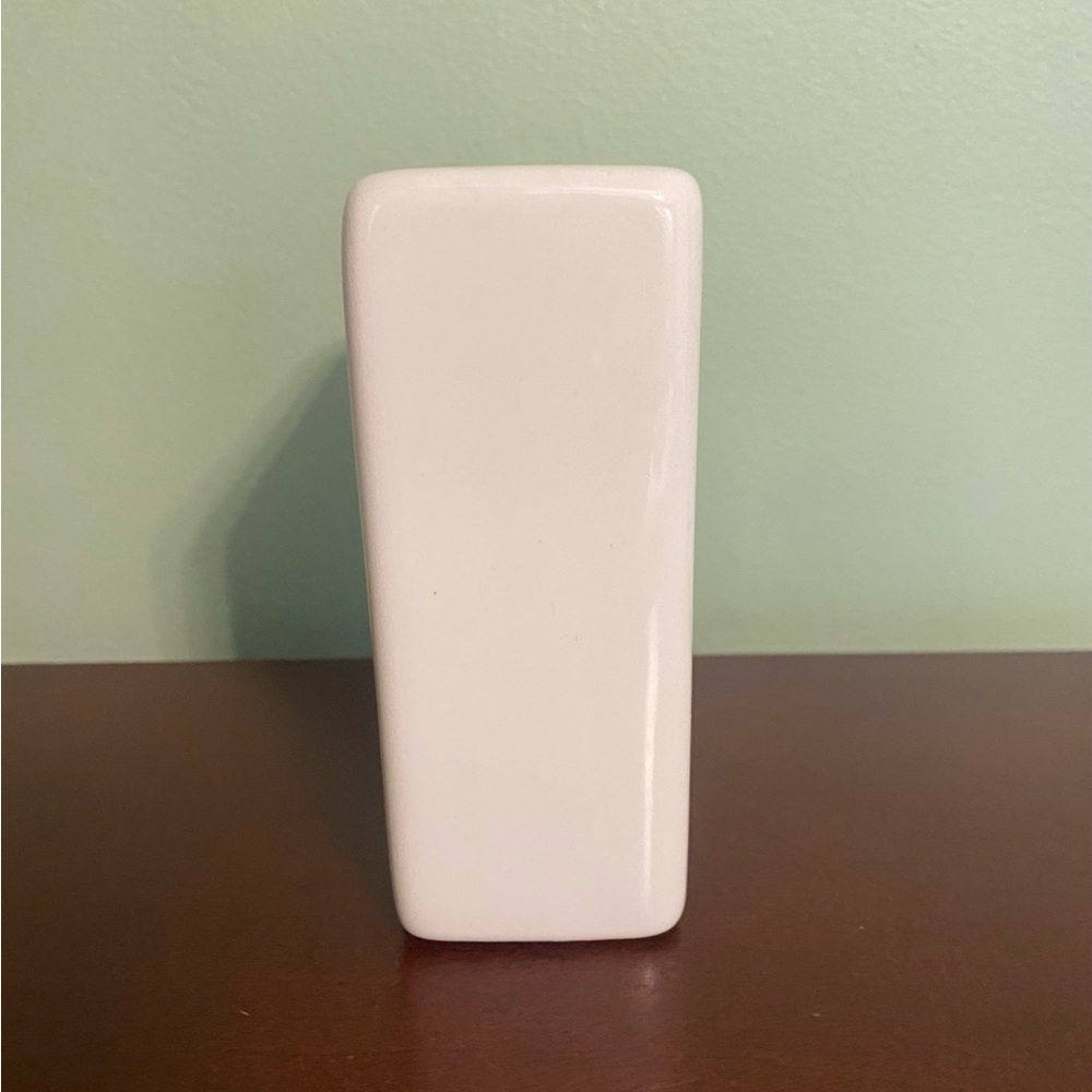 🍀White Ceramic Block with Inspirational Message - Picture 2 of 3